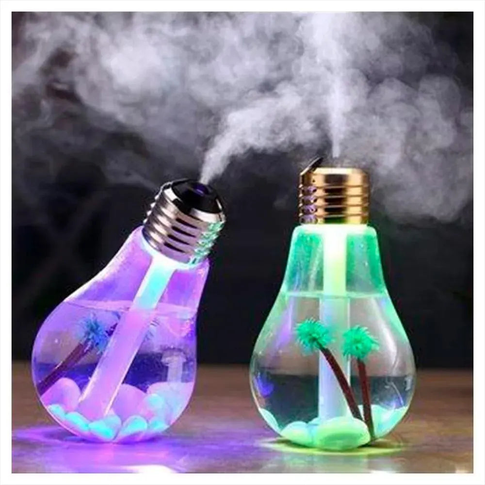 Humificador Tipo Bombillo + Esencia Gratis